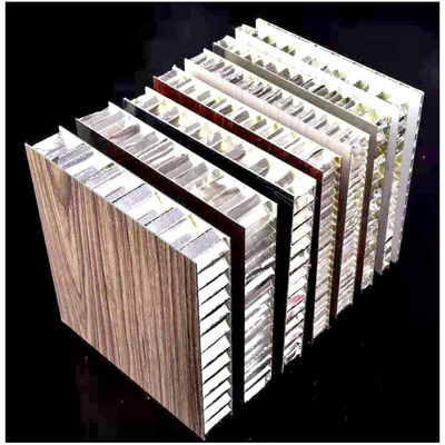 HPL Sandwich Composite Material Aluminium Honeycomb Panel με μιμητικά χρώματα ξύλου Μονάδα 5-50 mm