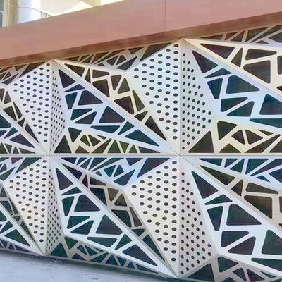 Προσαρμόσιμα 3D πάνελ αλουμινίου για εσωτερική ή εξωτερική επένδυση τοίχων και διακόσμηση